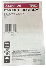 Lincoln Electric K4483-25 Ext-Flex Arclinc Cable, 25Ft 5 M To 5 F.