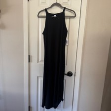 Old Navy Womens Long Black Dress Size L Large New with Tags
