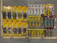 56 Crankbaits  - Mixed Brands - Berkley Flicker - Rapala - Storm - Bandit B-Shad