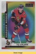2017-18 O-Pee-Chee Platinum Rainbow Color Wheel Filip Chlapik #159 READ 7l6
