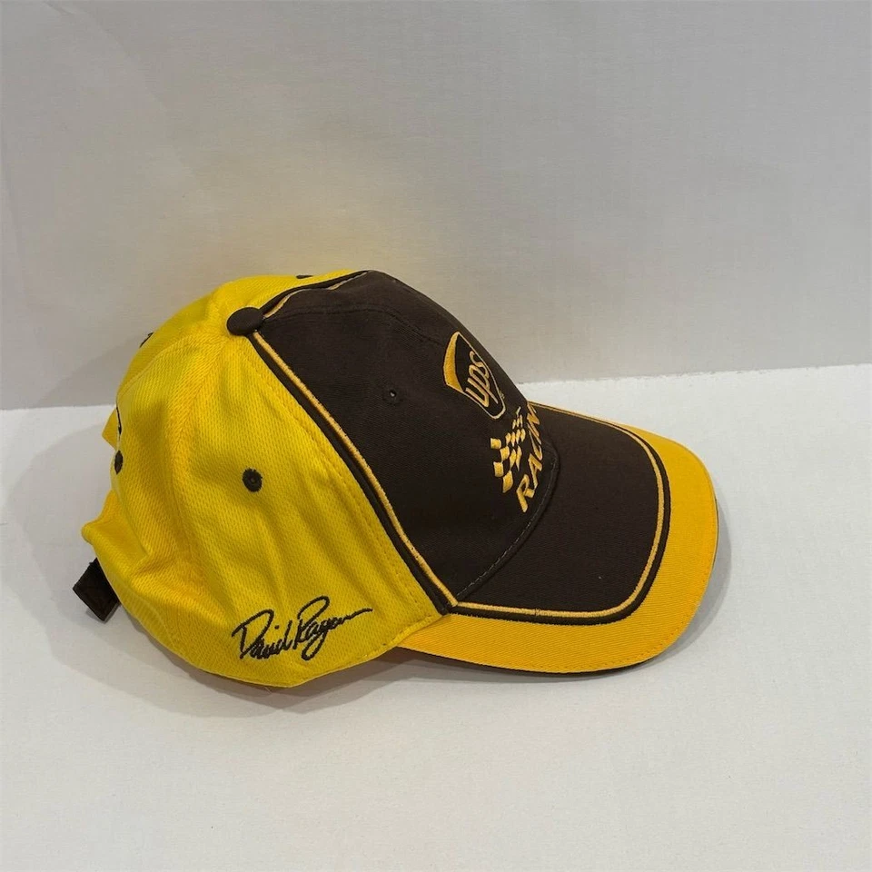 Gorra David Ragan #6 UPS Racing Hat Chase Authentics NASCAR marrón Foto 2 de 4
