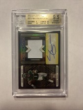 2022 Ahmad Sauce Gardner Panini Obsidian Yellow Rookie Jersey Auto #203 20/25