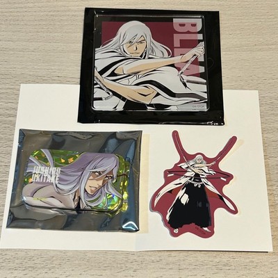 Bleach World Mini Game Sticker Square Can Badge Ukitake Jushiro | eBay