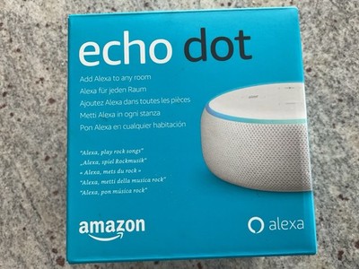 Amazon Echo Dot (3. Generation) Alexa, Smarter Lautsprecher, Weiß
