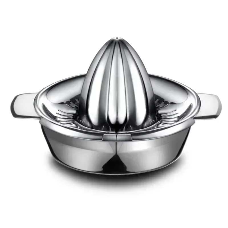 304 Stainless Steel Manual Fruit Juicer Lemon Orange Small Portable Kitchen