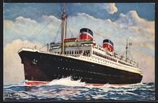 Ansichtskarte Passagierschiff, S.S. Washingto...