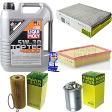 INSPEKTIONSKIT FILTER LIQUI MOLY ÖL 5L 5W-30 für VW Polo Variant 6KV5 1.9 TDI