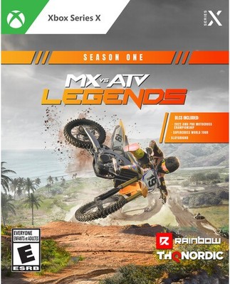 MX vs ATV Legends Season One for Xbox Series X [New Video Game] Xbox One, Xbox