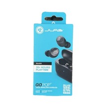 JLab Go POP True Wireless Bluetooth Earbuds, In-Ear Headphones - Brand New