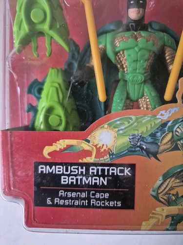 Batman & Robin Ambush Attack Batman Figure Kenner 1997 - Picture 5 of 11