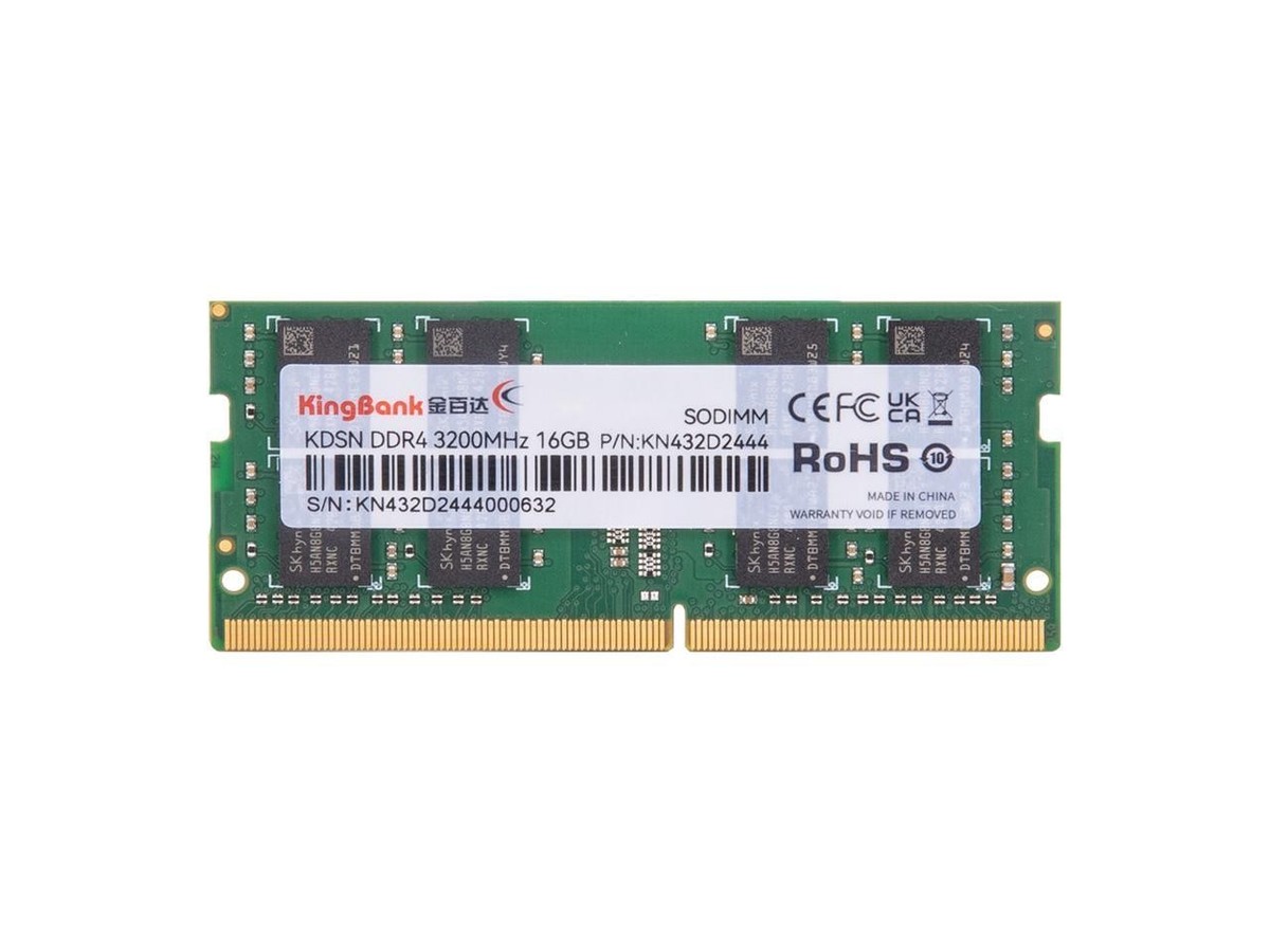 新品】KingBank DDR4-3200 16GB（8GBx2）メモリー③ 【公式通販】