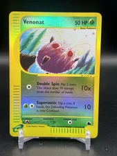 Pokemon Venonat 112/144 Skyridge Reverse Holo 2003 E Reader English WOTC NM