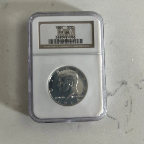1964 NGC PF66 Silver Kennedy Half Dollar