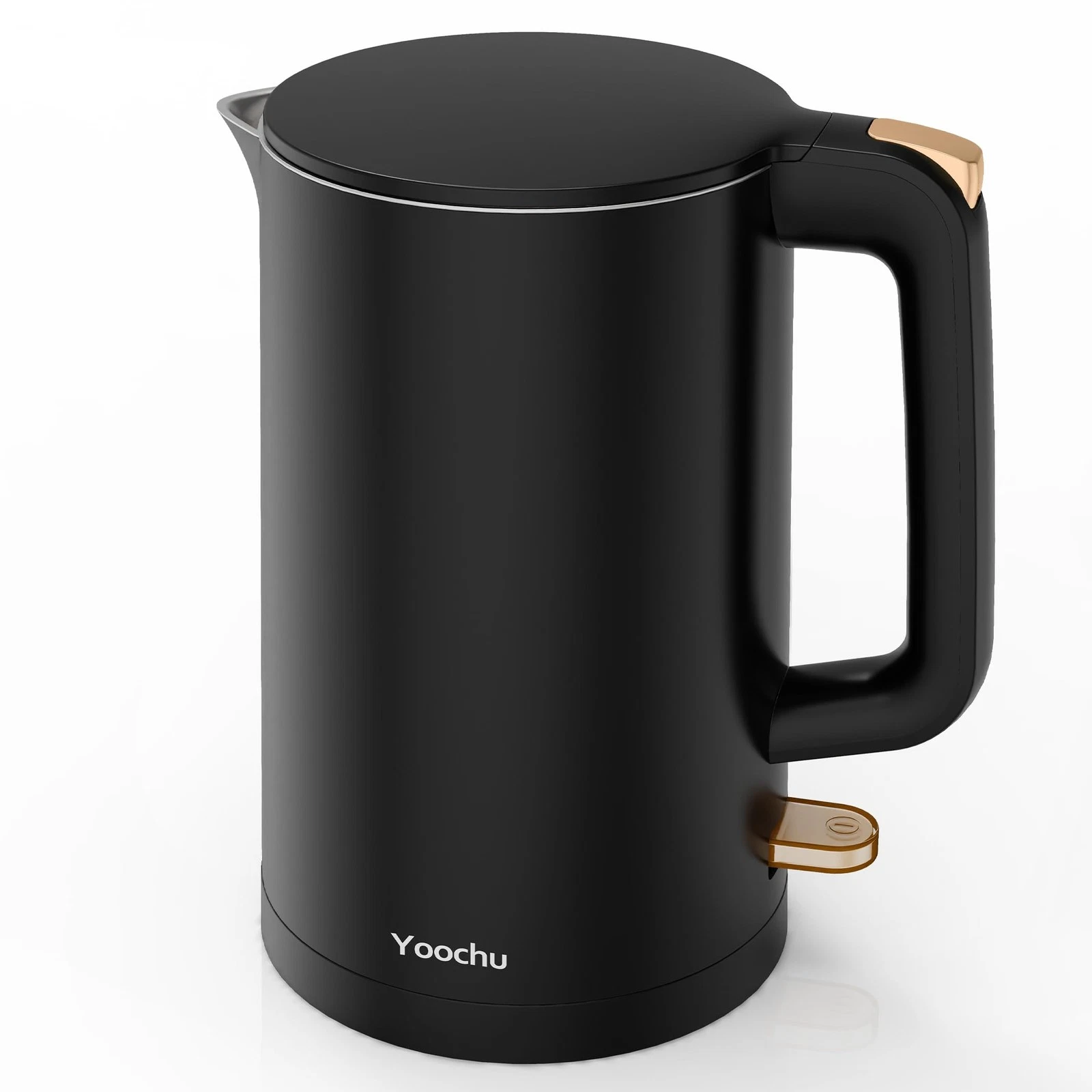 Kettle, Double Wall 1.7L Stainless Steel Cool Touch, Water Boiler & Heater, 1...
