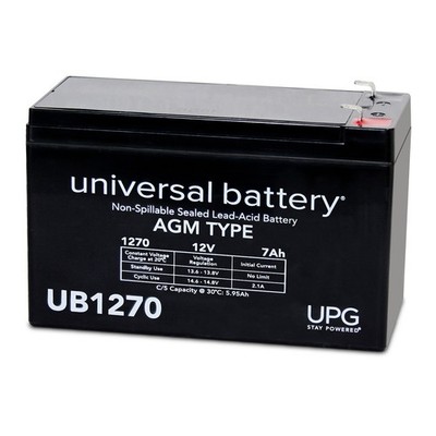 UPG 12V 7.2AH SLA Battery Replacement for UberScoot Citi 800w Electric Scooter