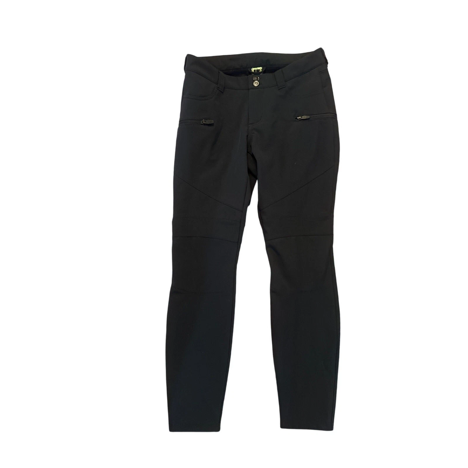Women S Burton Black Fleece Lined Softshell Pants Dry Ride Snow Winter