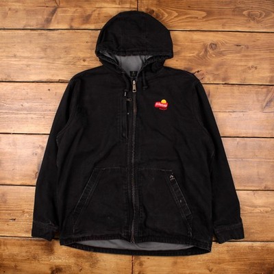 Vintage Dri Duck Workwear Jacke XL Active schwarz