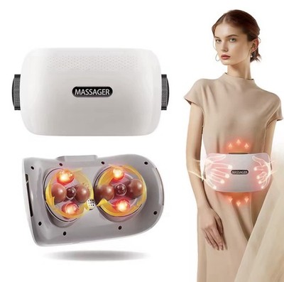 Abdominal Bian Stone Massage Machine with Heating Function, for Belly Discomfort