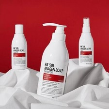 HA'SOL Anagen Scalp Tonic 100ml 3.4 fl oz / Shampoo 500g 16.9fl oz AUTHENTIC/