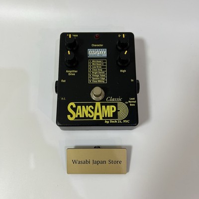 Tech 21 SA1 SansAmp Classic Röhrenverstärker Emulator Gitarren-Effekt-Pedal g...