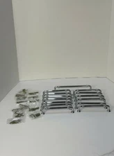 Top Knobs Polished Chrome Reeded Pulls Lot 21pcs 5in 3.75in 7in TK323 TK322