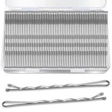Large Silver Bobby Pins for Women, 240PCS 2.75 Inch Jumbo Bobby Pins Long Gray