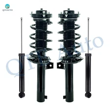 Front Quick Complete Strut-Rear Shock For 2012-2019 Volkswagen Passat 2.0L, 3.6L