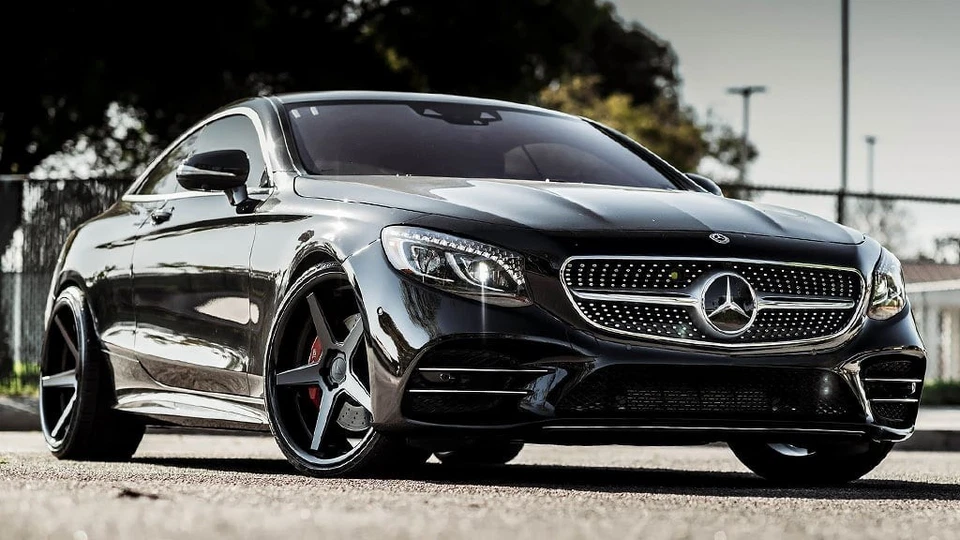 22x11"Ferrada Wheels FR3 Matte Black with Gloss Black Lip Rims (S02) Foto 4 de 4