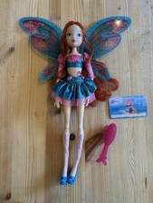 Winx Club Bloom Doll Believix Jakks Pacific RARE COMPLETE Wings Vintage Fashion