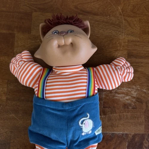 Vintage Cabbage Patch Kids Koosas 1983 14" Cat doll