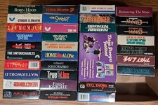 Vintage 80s 90s VHS Tapes, Schwarzenegger, TMNT, Alien Nation, They Live, Conan