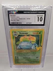 Venusaur 15/102 Celebrations: Classic Collection Holo (Base Set Reprint) –CGC 10