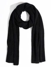 Scarf for Women, Pashmina Shawl Wraps for Evening Dresses, Pure Colour,black