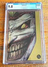 BATMAN (NUOVO 52) #13 CGC 9.8 GREG CAPULLO NYCC ESCLUSA LAMINA D'ORO JOKER VARIANTE JOKER JOKER