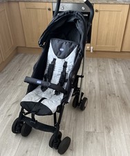 Chicco Echo Stroller Stone, Foldable, Lightweight, Lay-flat, Birth to 22kg