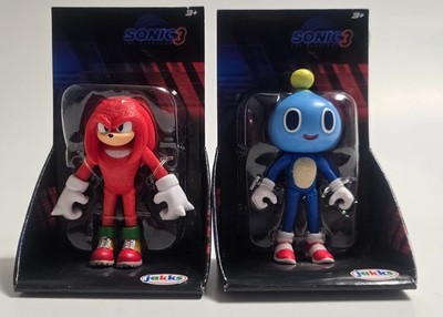 2.5'' Knuckles & Chao Mascot Sonic - Sonic the Hedgehog Figures New Jakks Pacific