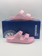 Birkenstock Arizona EVA Kids Girls Size EU 34 US 3-3.5 Fondant Pink Slides