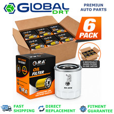 6 Pack Engine Oil Filter For Ford Fusion 2009-2010 2.3l Gas L4 S Se Sel Sedan