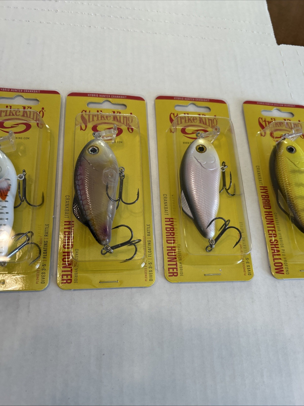 Lot Of 5 Strike King Hybrid Hunter Crankbait - Image 4