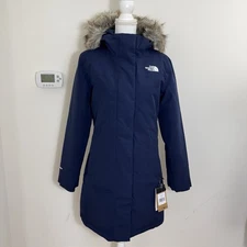 The North Face Women's Arctic Parka Down Coat Summit Navy Sz S M L XL XXL NWT