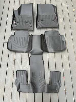 WeatherTrech 2021 GMC Acadia / Acadia Denali FloorLiner Full Set Black-open Box