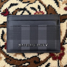 Burberry Kartenmäppchen Leder/Canvas kariert...