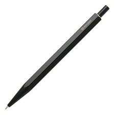 YYSTUDIO YS-STAT-64 Classic Brass Mechanical Pencil, 0.7mm, Black