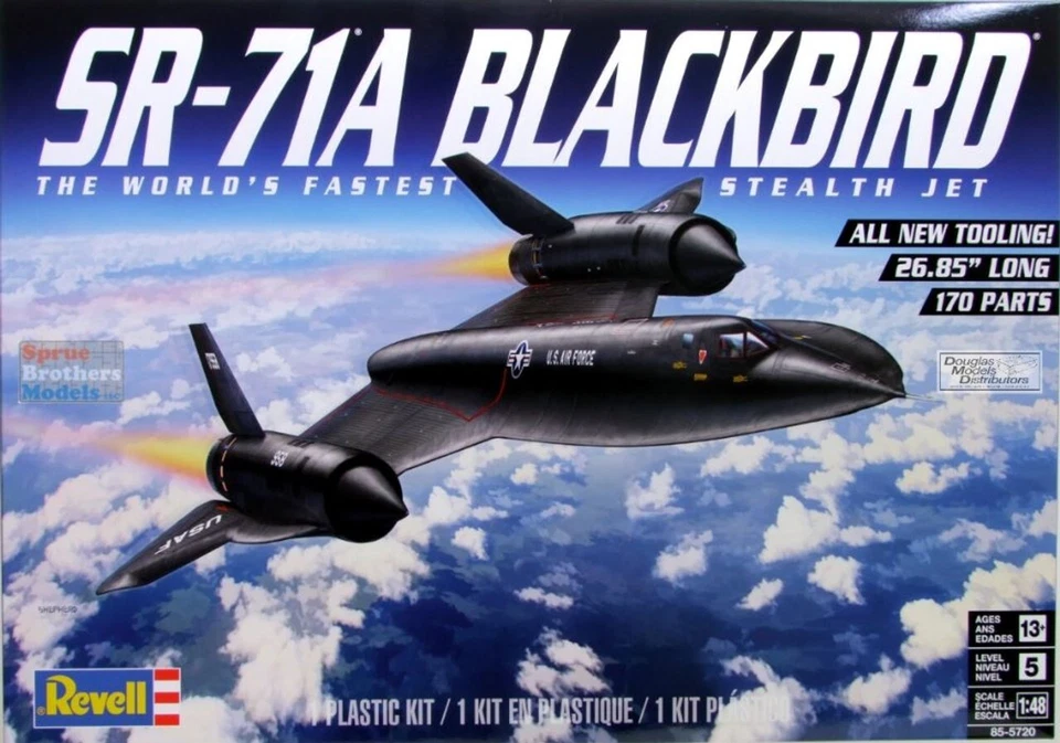 1:48 Revell SR-71A Blackbird - Image 3 of 3