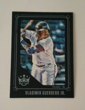 2019 Diamond Kings Retro 2003 Blue Frame SP Vladimir Guerrero Jr. RC Blue Jays