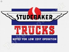 Studebaker Trucks 9" x 12" Metal Sign