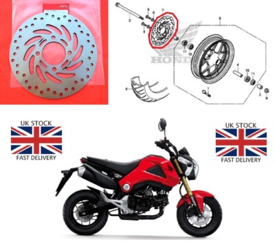 Honda MSX125 GROM MSX 125 Bremsscheibe vorne 2013 - 2020