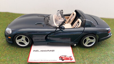Support Pare-brise Miniature Dodge Viper RT10 1/18 - Pièce Détachée Burago #B03, Occasion