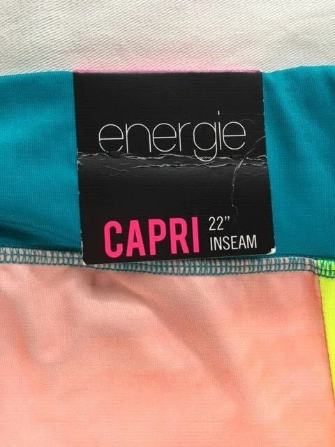 Leggins Energie Capri para Junior Nuevos con Etiquetas Multicolor Talla M Foto 3 de 4