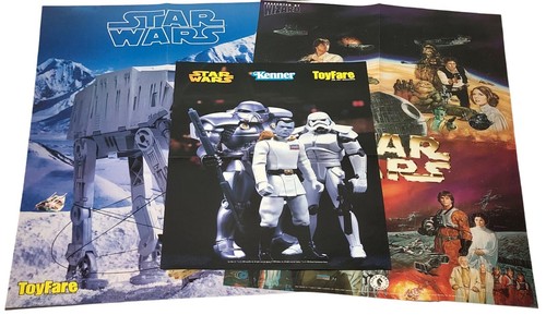 Vintage Star Wars Toyfare Dark Horse Comic Storm Trooper AT AT Hoth Menge 3 Poster - Bild 1 von 16
